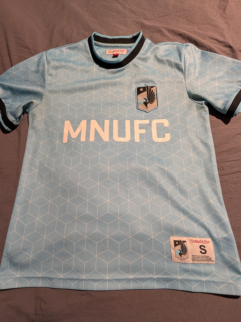MN United Kids Light Blue Soccer Jersey - MNUFC